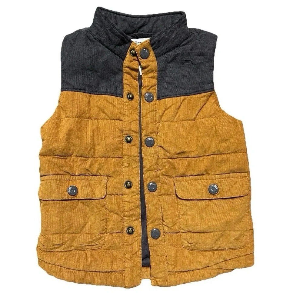 Tommy Bahama Toddler Boy Corduroy Puffer Vest Size 4T